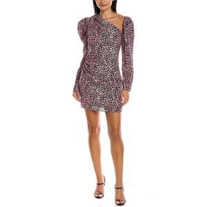 Les Rêveries Womens  Off-The-Shoulder Silk Mini Dress, White